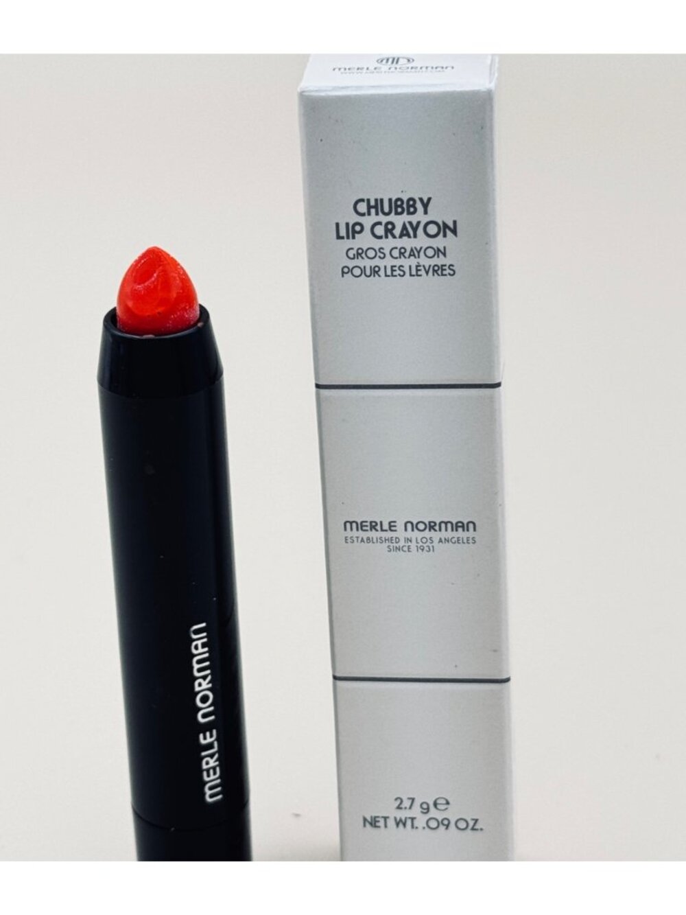 Merle Norman Chubby Lip Crayon CALYPSO Red Discontinued NEW